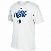 Dallas Mavericks Noches Ene-Be-A WEM T-Shirt - White,baseball caps,new era cap wholesale,wholesale hats